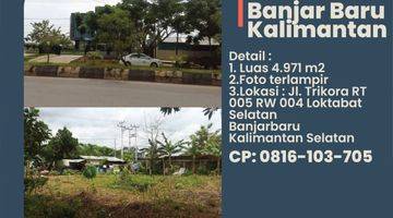 Gambar 1 Tanah SHM 4.971 m² di Banjar Baru, Kalimantan Selatan Dekat Bandara,