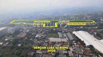 Gambar 1 LAHAN STRATEGIS JUAL SETENGAH HARGA APPRAISAL DI JL RAYA BOGOR