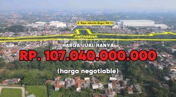 Gambar 3 LAHAN STRATEGIS JUAL SETENGAH HARGA APPRAISAL DI JL RAYA BOGOR