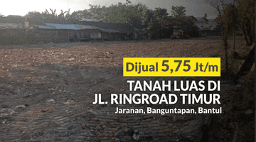 Gambar 1 Tanah SHM 1.886 Meter Persegi Di Ringroad Timur Banguntapan 