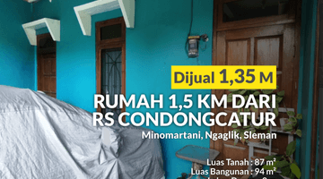 Gambar 1 Rumah 2 Lantai Cocok Untuk Keluarga Lokasi Minomartani Ngaglik Sleman 