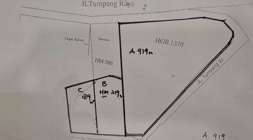 Gambar 4 Tanah Strategis Siap Pakai di Jalan Tumpang Raya Gajahmungkur 