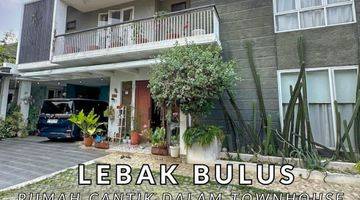 Gambar 1 Dijual Rumah Bagus  Harga Menarik Dalam Townhouse di Lebak Bulus 