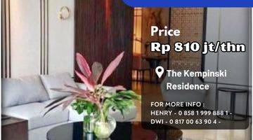 Gambar 1 The Kempinski Residence 2+1 BR Best Unit And Best City View