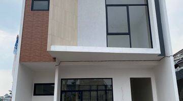 Gambar 1 Rumah Brand new dalam Cluster di Jombang , tahap 3. Dekat sta Sudimara, UPJ, Sta Jurang mangu, BXc,  Bebas banjir. Ada rooftop. Carpot bs 2 mobil. Smartdoor lock