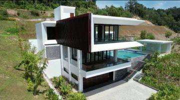 Gambar 1 Rumah Villa Modern Glass House 3lantai Kawasan Elite Villa Panbil