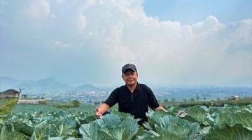 Gambar 2 Tanah Puncak Bogor Real di Puncak Dekat Kebun Bunga Viral