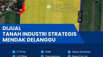 Gambar 1 Dijual Lahan Zona Industri,lokasi Delanggu Klaten,luas 5 Ha,bu 