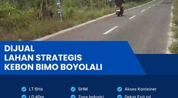 Gambar 4 Dijual Lahan Zona Industri,lokasi Kebonbimo,boyolali Luas 6 Ha