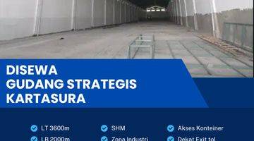 Gambar 1 Disewakan Gudang Zona Industri 3600m2 Lokasi Kartasura,sukoharjo 