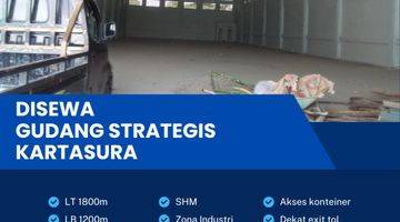 Gambar 1 Disewakan Gudang Zona Industri 1800m2 Lokasi Kartasura,sukoharjo 