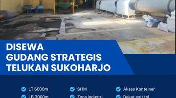 Gambar 1 Disewakan Gudang Strategis Industri 6000m2 Lokasi Grogol,sukoharjo 