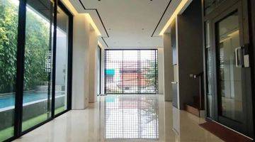 Gambar 2 Pondok Indah - Rumah Baru 3 Lantai - Lux Mewah - With Pool- Garden - Roop Top And Home Lift - Siap Huni