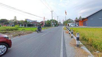 Gambar 4 Tanah Strategis di Jogja Barat, Tepi Jalan Raya Godean, 3 Juta-an