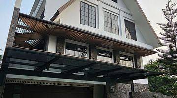 Gambar 1 Rumah Hoek Bangunan Mandiri De Park Full Furnish Cantik Bsd