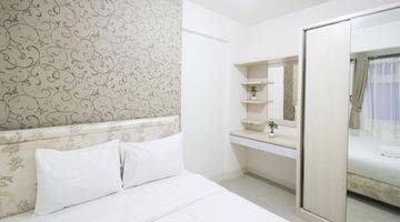 Gambar 1 Green Pramuka Square 2kamar Tidur Furnish Sell Bougenville Lt.17 Unit Apart