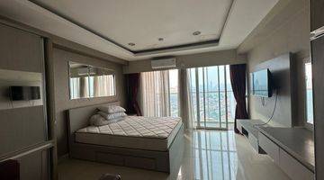 ruang keluarga apartement the hive cawang furnished