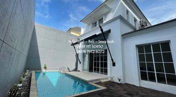 Gambar 1 Disewa Rumah Dgn Swimming Pool 4+1 Kt Lt Lb 300 260 m² di Cluster De Maja Depark Bsd Tangerang