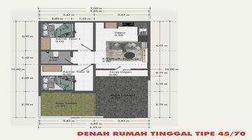 Gambar 2 Rumah 1 Lantai Lokasi Strategis Dekat Kampus Unud Jimbaran Badung