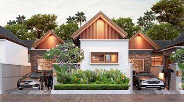 Gambar 1 Villa Eksklusif Design Modern Lokasi Strategis Di Nusa Dua Bali