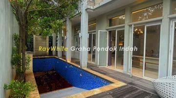 Gambar 2 Rumah Asri Cantik, Jual Cepat, Strategis, Nyaman, Harga Miring Di Pondok Indah Jakarta Selatan, Cocok U/ Hunian, Dekat Mall, Perkantoran, Tenang, Aman