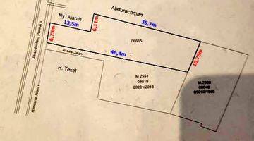 Gambar 4 Dijual Cepat!!! Tanah & Bangunan Tua
Di Bawah NJOP

Luas Tanah = *1.305m2* 
Luas Bangunan = *48m2* 
 *SHM* 

Harga Nett no nego
Rp15,66milyar
Rp12juta/m2

Lokasi Pagar Seng

 Jl. Bintaro Permai II Pesanggrahan, Jakarta Selatan


Lebar menghadap jalan kura