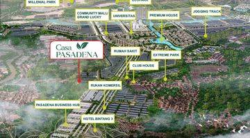 Gambar 1 Rumah 2 Lantai Casa Pasadena Pik2 Murah Uk 3,5x9