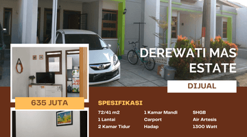 Gambar 1 Dijual Cepat Rumah Minimalis 600jtan di Derwati Mas Bandung