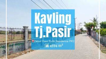 Gambar 1 Tanah Kavling Tanjung Pasir 4594 dekat Pasir Putih Residence PIK2. SHM