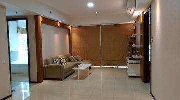 Gambar 5 Apartemen Kemang village  baru renov, 2 kmr,  cosmo Lt 19, luas 124m2, hrg sewa  19 jt / bln