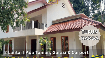 Gambar 1 Rumah Kemang 2 Lantai Halaman Depan Luas, Ada Garasi Carport