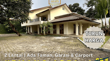 Gambar 2 Rumah Kemang 2 Lantai Halaman Depan Luas, Ada Garasi Carport