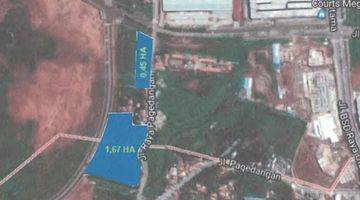 Gambar 1 Jual Tanah kavling BSD hook jalan utama BSD City 4570 m²