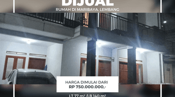 Gambar 1 Rumah 3 Lantai Bagus SHM di Daerah Maribaya, Bandung Barat