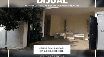 Gambar 1 Rumah 3 Lantai Bagus SHM di Rengas Besar, Jakarta Selatan