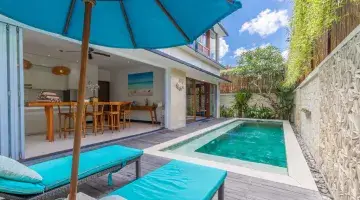 Gambar 1 Investasi Menjajikan Villa 2 Kamar di Area Perkotaan Legian Bali