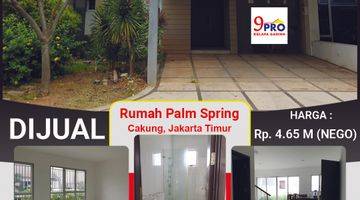 Gambar 1 Rumah Green Living Modern Cluster Palm Spring Semi Furnished