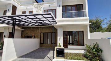 Gambar 1 Dijual Rumah Semi Villa Indent di Nusa Dua Konsep Modern Tropical