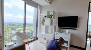 Gambar 1 Apartemen 2 Kamar Tidur Merapi View Full Furnish Dekat Ugm