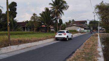 Gambar 1 Tanah Pekarangan Magelang Jl Borobudur Dapat View Sawah