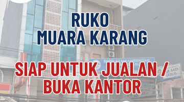 Gambar 1 Ruko Muara Karang Raya Siap Pakai Buka Usaha