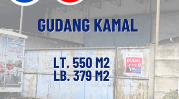 Gambar 1 Gudang 379 Meter di Kamal Indah, Jakarta Barat