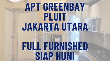 Gambar 1 Apartemen Green Bay Furnished 3 Kamar Tidur