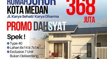 Gambar 1 Rumah Jl. Karya Kasih Medan Johor