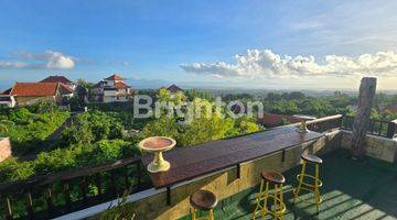 Gambar 1 Villa full furnished dengan view yang spektakuler ada Garden,Gazebo, Rooftop dan kolam jacuzzi diarea Ungasan Jimbaran