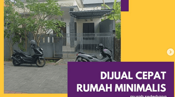 Gambar 1 Dijual Cepat Rumah Minimalis Murah Kesempatan Emas, Buc Fady