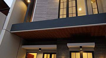 Gambar 1 Rumah Model Scandinavian Mewah Premium di Area Sutorejo