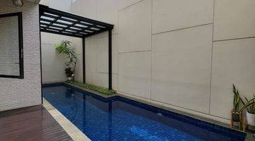 Gambar 5 Lancewood With Pool 10x22 Semi Furnish 3 Lantai 4kt Rapi Mewah Siap Huni Bsd Navapark