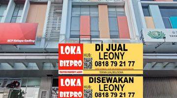 Gambar 1 Sewa/jual ruko jalan utama kelapa gading