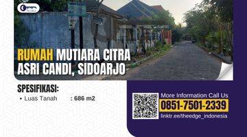 Gambar 3 Jual Rumah Mutiara Asri Candi Sidoarjo Harga Hitung Tanah - The EdGe 